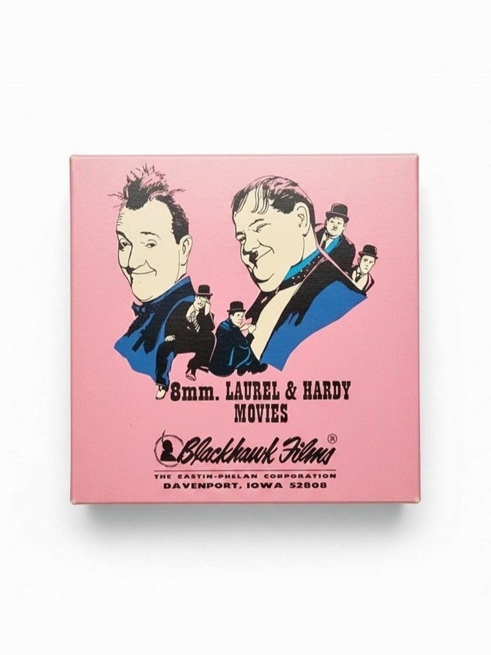 Vintage 8mm Blackhawk Films 8mm Laurel & Hardy Movies Double Woopie Film Reel in